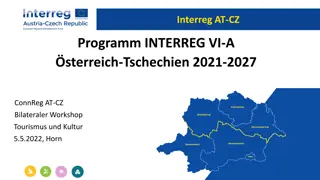 State of Play Programme in European Territorial Cooperation Programmes Joint Secretariat