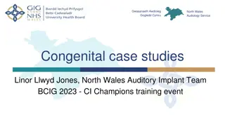 Congenital Hearing Loss Case Study in North Wales Audiology Service
