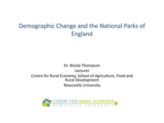 Demographic Change in England & Wales National Parks