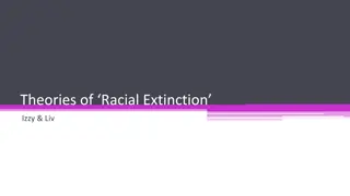 Theories of Racial Extinction in Colonial Tasmania and New Zealand