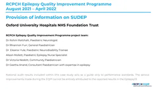 Provision of Information on SUDEP - Oxford University Hospitals NHS Foundation Trust