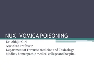Nux Vomica Poisoning: Signs, Symptoms & Treatment