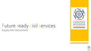 Future-ready Civil Services Supply-side Interventions