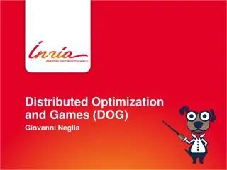 Distributed Optimization and Games: Local Interactions for Global Impact