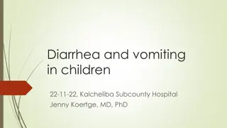 Diarrhea and Vomiting in Children: Causes, Signs, and Rehydration Guidelines