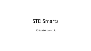 STD Smarts Lesson: Riskiest Behaviors and Testing Facts