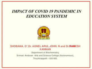 Impact of COVID-19 Pandemic on Education System in India