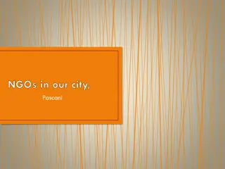 NGOs in Our City, Pascani - Community Initiatives and Impact