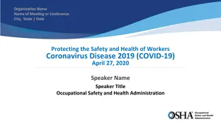 Protecting Worker Health during COVID-19