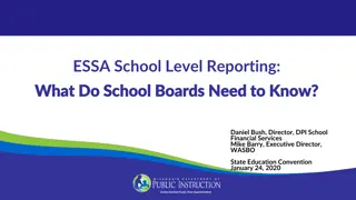 ESSA School Level Reporting: What School Boards Need to Know