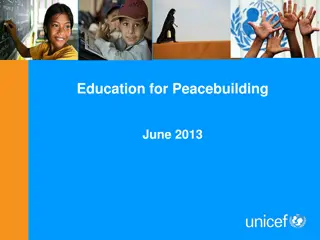 Empowering Educators in Peacebuilding Efforts