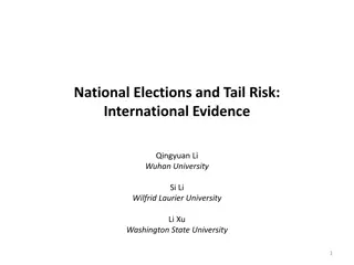 Stock Tail Risk around National Elections Worldwide
