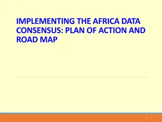 Implementing the Africa Data Consensus: Plan of Action and Roadmap