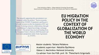 EU Migration Policy in the Globalized Economy