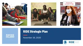RIDE Strategic Plan and Mission Overview