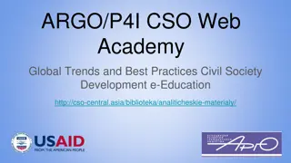 Global Trends and Best Practices in Civil Society Development