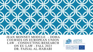 Conducting Research on European Union Law - Fall 2023