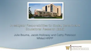 Comprehensive Educational Presentation for Research Investigators