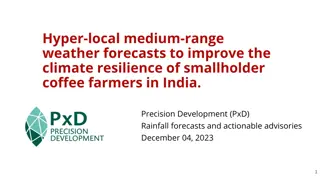 Precision Development: Climate Resilience for Coffee Farmers