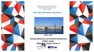 Estonia-Russia Cross-Border Cooperation Programme: Final Seminar Highlights