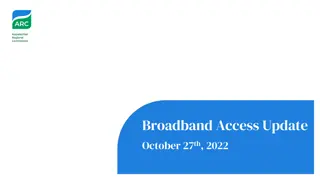 Broadband Access Update in Appalachia