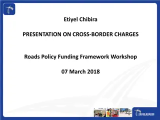 Cross-Border Charges Policy Framework Overview