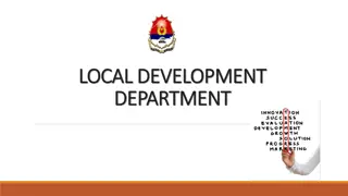 Local Socio-Economic Development Department Overview