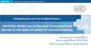 Navigating the New Era of Digital Finance with UNCITRAL