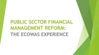 ECOWAS Financial Management Reforms