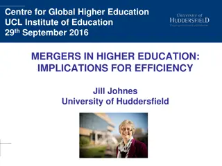 Implications of Mergers in Higher Education
