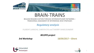 Interdisciplinary Research on Rail Freight Mode Increase in Belgium