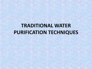 Traditional Water Purification Techniques Overview