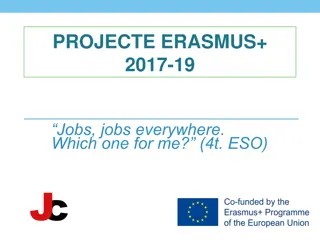 Erasmus+ 2017-19: Jobs Everywhere - Which One for Me?