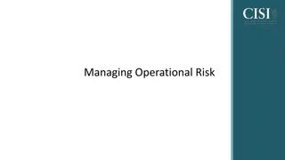 Managing Operational Risk in Financial Institutions