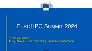 EUROHPC SUMMIT 2024