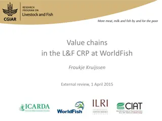 Value Chains Research Agenda at WorldFish