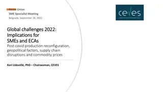 Global Challenges 2022: Implications for SMEs and ECAs Post-COVID Production