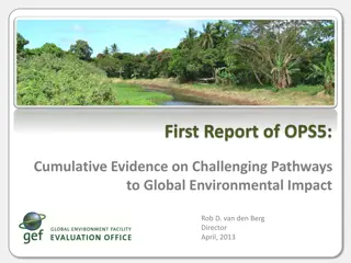 Global Environmental Impact Report 2013 Update
