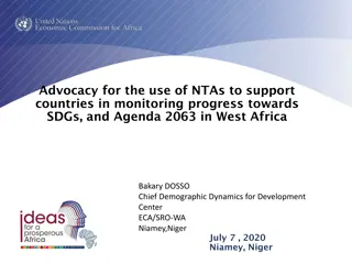 Advocacy for NTAs in Monitoring SDGs & Agenda 2063 in West Africa