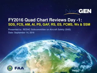 FY2016 Quad Chart Reviews and Accomplishments
