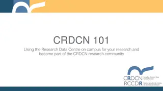 Accessing Statistics Canada Microdata via CRDCN