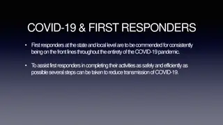 Ways to Support First Responders During COVID-19