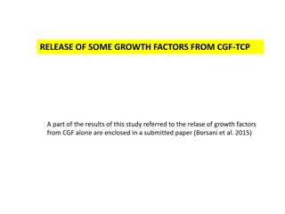 Release of Growth Factors from CGF: Insights and Trends