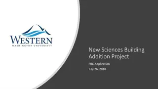 New Sciences Building Addition Project Overview