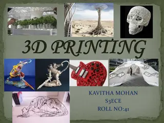 Using 3D Printing for Physics Education