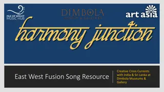 Creative Cross Currents at Dimbola Museums & Gallery: East-West Fusion Song