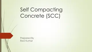 Self-Compacting Concrete (SCC)