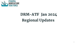 DRM-ATF  Jan 2024 Regional Updates