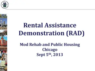 Rental Assistance Demonstration (RAD) in Chicago - Sept. 5th, 2013