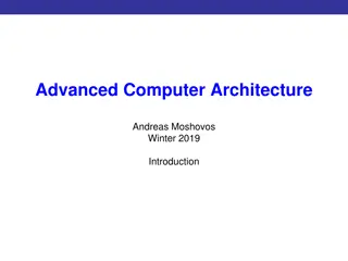 Introduction to Advanced Computer Architecture with CUDA Programming